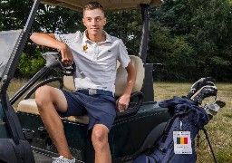 A 16 ans, Hugo Duquaine champion de Belgique de Golf pour la 5ième fois.