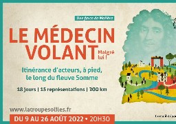 Comme Molière, une troupe de comédiens est partie en tournée dans la Somme en marchant !