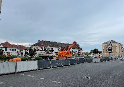 Berck: les travaux de la place de l'hôtel de ville ont repris ce lundi