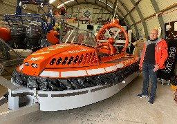 La SNSM de Berck équipée d'un aéroglisseur pour faciliter les interventions en baie