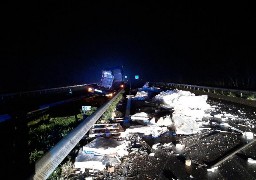 Réouverture de l'A26 dans le sens Calais-Reims.