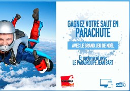 Grand Jeu de Noël - Gagnez votre saut en parachute avec le Paragroupe Jean Bart