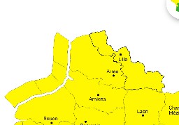 Vigilance jaune orage et vent pour le Nord, le Pas-de-Calais et la Somme