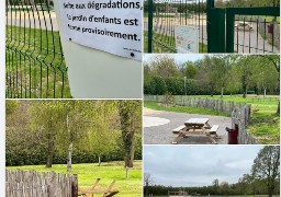 Hesdin : un parc de jeux pour enfants fermé après des dégradations.