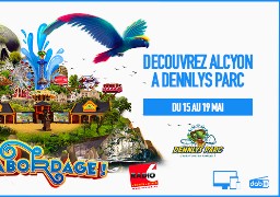 Alcyon, la nouvelle attraction de Dennlys Parc, n'attend que vous.