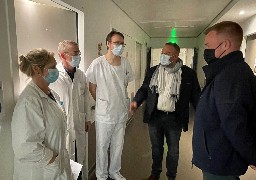 Consultation nationale sur la santé des professionnels de santé : Alexis Bataille Imbert à l’hôpital de Calais