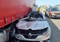 L'A16 rouverte à la circulation, sur une voie, dans le sens Calais Dunkerque. 