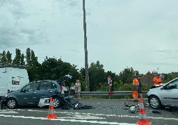 Collision sur l'A16 à Calais à hauteur de la sortie 44