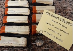 A Guines, un pâtissier lance un nouveau dessert : « les Allumettes d'Alphonsine » !