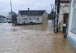 Le village de Frencq rendu inaccessible par les inondations