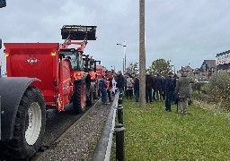 Inondations : la colère des agriculteurs du Calaisis