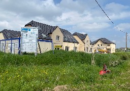 A Audruicq, Terre d'Opale Habitat construit un nouveau lotissement de 10 maisons individuelles. 