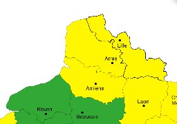 Nouvelle vigilance pour pluie...