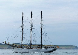 La goélette à 3 mâts Pascual Flores en escale à Calais, visites et sorties en mer au programme.