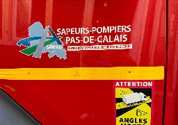 Calais: intervention des pompiers pour un feu de chalutier