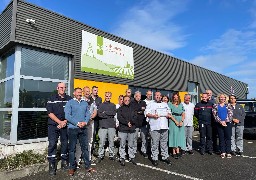 Le SDIS du Pas-de-Calais remercie Api restauration à Calais pour sa mobilisation pendant les inondations