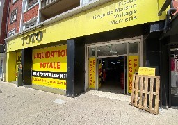 A Dunkerque, les salariés du magasin Toto espèrent être repris après sa fermeture définitive en juillet. 