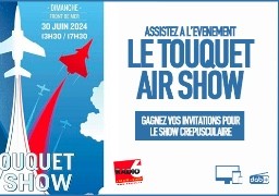Radio 6 vous invite au show crépusculaire du Touquet Air Show