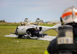 Abbeville : un pilote d’aéronef légèrement blessé dans la chute de son appareil