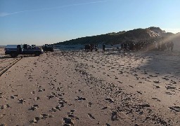 67 migrants interceptés dans les dunes de Saint Quentin en Tourmont