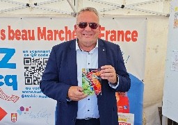 Le marché d’Audruicq récompensé pour sa deuxième place au concours du plus beau marché de France. 