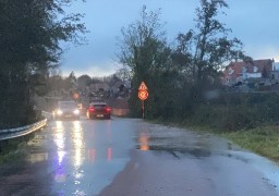 Coulées de boue et inondations suite aux violents orages de la nuit 