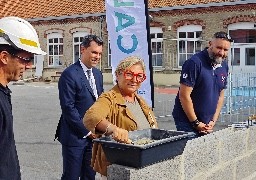 Calais : début de construction d’un nouveau restaurant scolaire.