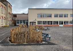 Outreau : pour la rentrée, des îlots de fraicheurs à l'école Jean-Jaurès et des puits de lumière à l'Ecole Louise-Michel.