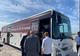 Au boulot en 30 minutes sans la voiture ! La première ligne de car a été lancée lundi entre Dunkerque et Bourbourg. 