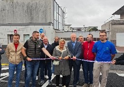 Nouveau parking au niveau du lycée Sophie Berthelot à Calais. 