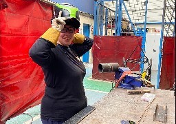 A Gravelines, Leslie a choisi de devenir soudeuse nucléaire à 27 ans ! 