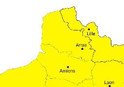 Nouvelle vigilance jaune pour orages dans le Nord, le Pas-de-Calais et la Somme