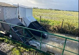 100% de la capacité de pompages des wateringues et canaux du Delta de l'AA opérationnelle pour l'hiver