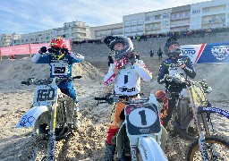 Beach Cross de Berck: David Herbreteau (Honda) a remporté la course Vintage