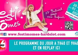 Festimômes 2024 : le programme du Mercredi 30 octobre.