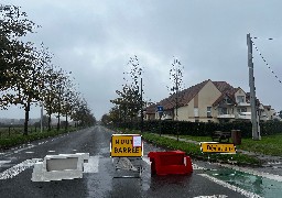 Berck: deux grands axes coupés à la circulation jusqu'à jeudi