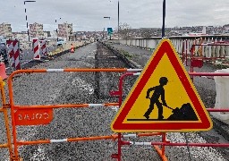 Début de la deuxième phase de travaux pour le viaduc Jean-Jacques Rousseau à Boulogne-sur-Mer.  