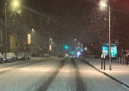 Neige : La neige est tombée samedi soir et durant la nuit sur le littoral. Prudence ce matin !