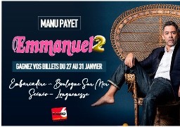 Emmanuel 2, le nouveau spectacle de Manu Payet - Vos places à gagner en écoutant Radio 6