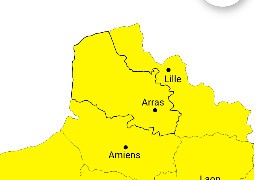 Vigilance jaune pluies inondations dès cette nuit dans le Nord, le Pas-de-Calais et la Somme