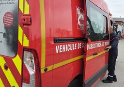 Outreau : un motard grièvement blessé après avoir percuté un candélabre, évacué par hélicoptère
