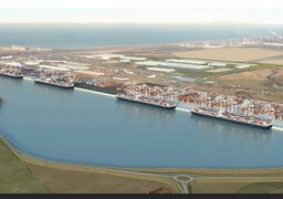 Port de Dunkerque : la construction de 1 000 mètres de nouveaux quais a débuté pour atteindre les 2 millions de conteneurs.
