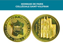 Monnaie de Paris : Une pièce de collection rend hommage à la Collégiale Saint-Vulfran à Abbeville !