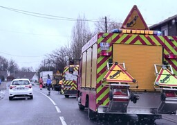 Deux accidents dans la même commune durant la même matinée, presque en même temps