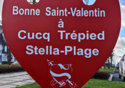 La ville de Cucq affiche vos messages de Saint-Valentin sur ses panneaux lumineux