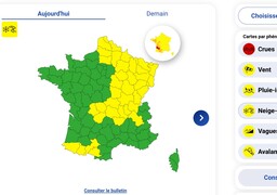 Météo : la Somme, le Pas-de-Calais et le Nord en vigilance jaune pour pluie, neige et verglas.