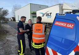 Abbeville : fuite de gaz rue Brumaire