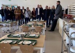 Fort-Mardyck : le nouveau restaurant scolaire a servi ses 225 premiers couverts lundi !