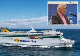Des camions de poisson et des cars de touristes: la ligne de ferry entre Boulogne et l'Irlande est