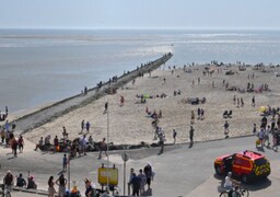 Berck-sur-Mer : deux personnes secourues de la noyade, un groupe surpris par la marée en baie d’Authie
